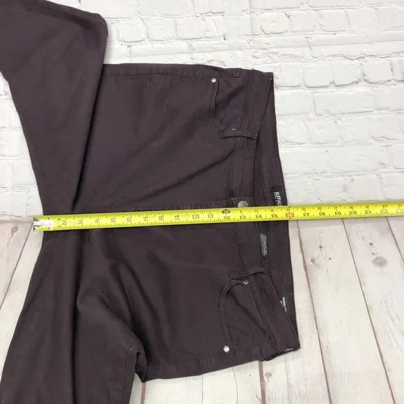 Buffalo David Bitton Women Hanna High Rise Skinny Jeans Size 16 Burgundy B241 20 - Picture 4 of 15